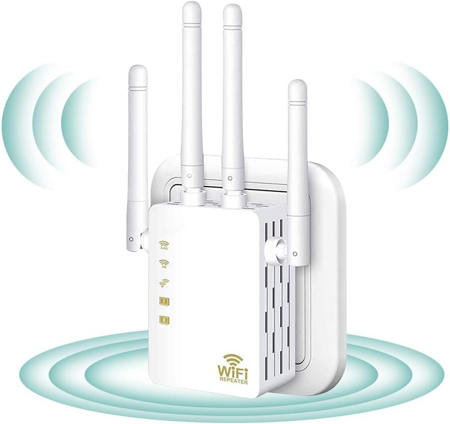 WiFi Extender 1200Mbps Dual Band 2.4G 5G Pack of 2 T45529