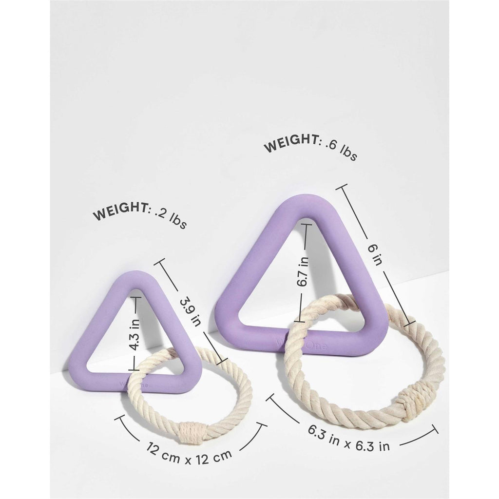 Triangle Tug Dog Toy Z959