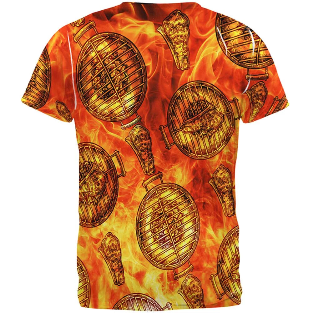 Steak Pattern Mens T Shirt 2XL K3447
