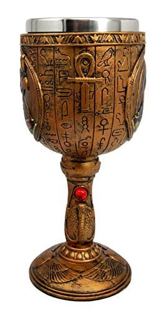 Egyptian God Wine Goblet Chalice P50298