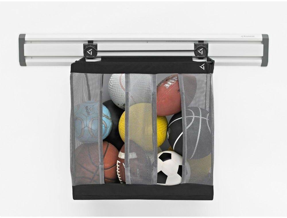 Ball Caddy Garage Storage Bin Tote Mesh Basket F2710