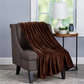 Oversized Microfiber Velvet Polyester Throw Blanket C510225