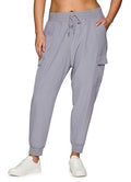 Lightweight Stretch Woven Cargo Joggers D304