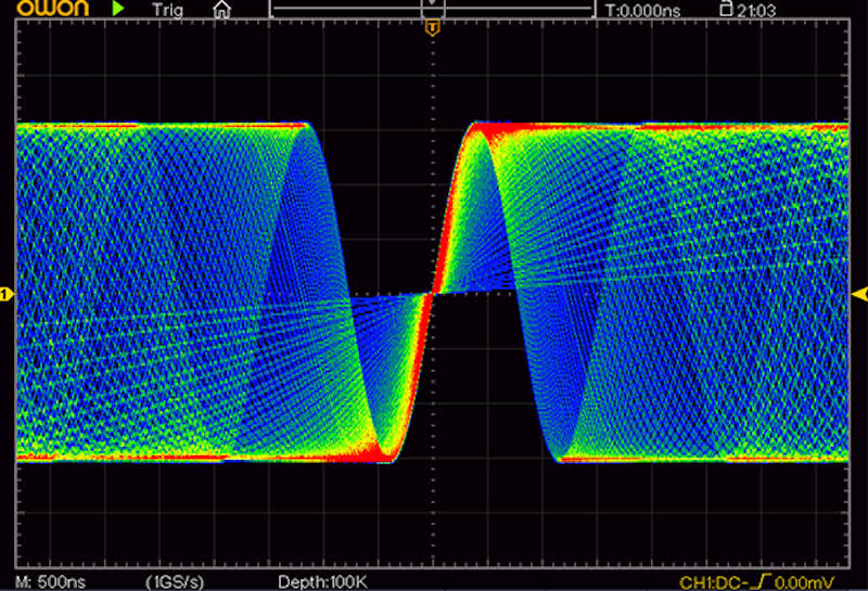 4-Channel Touchscreen 60MHz Digital Oscilloscope Z640724