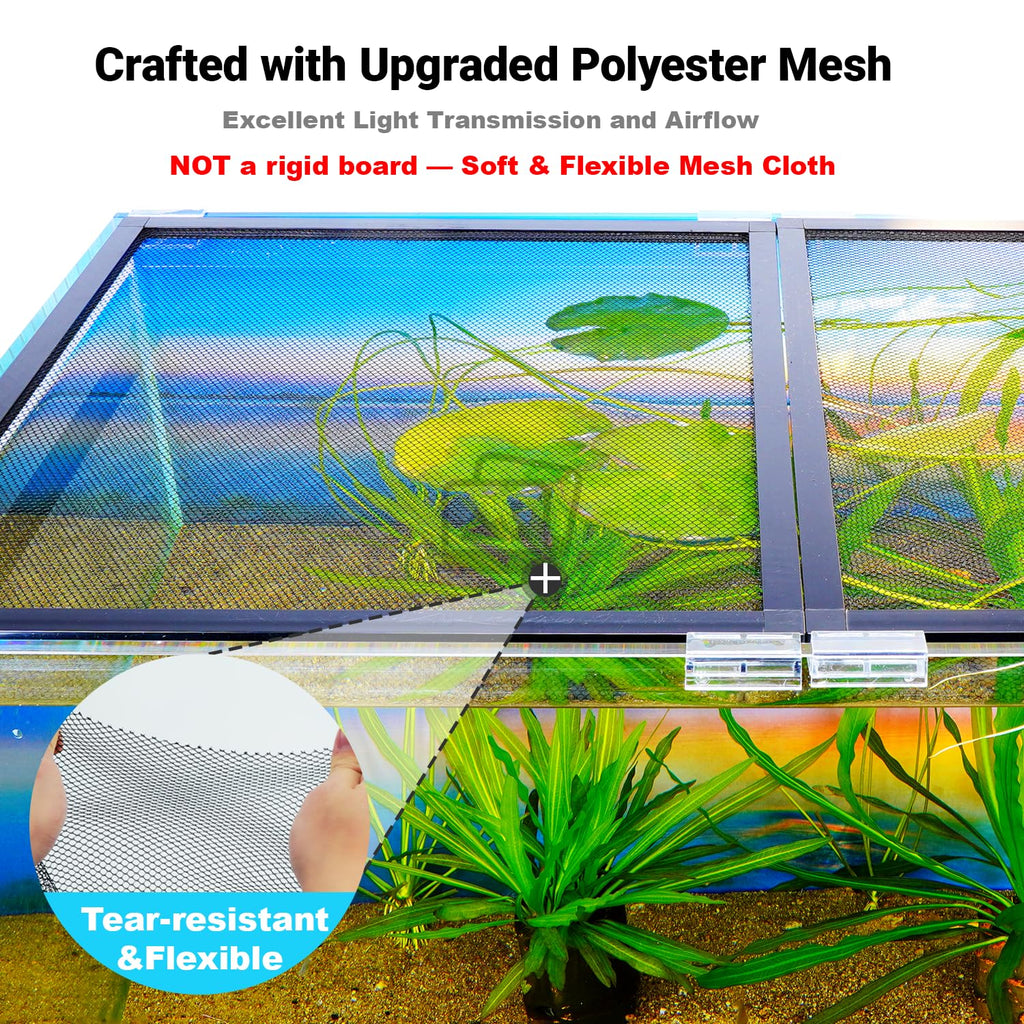 Adjustable Mesh Aquarium Lid N931
