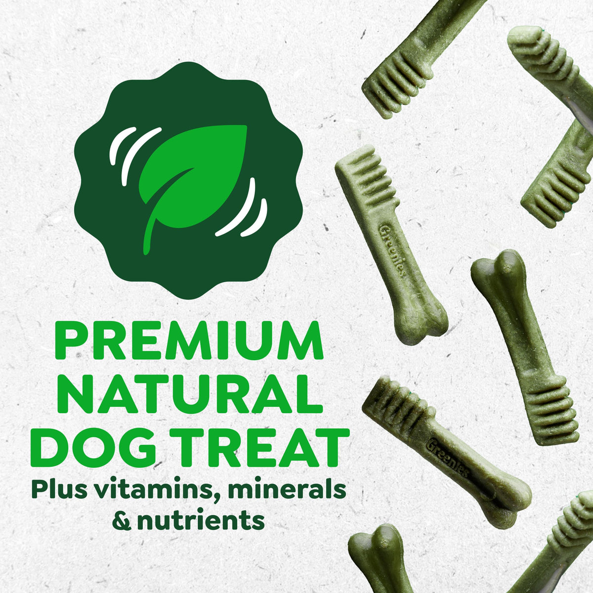 Natural Dental Dog Treats 5 Count Y51689