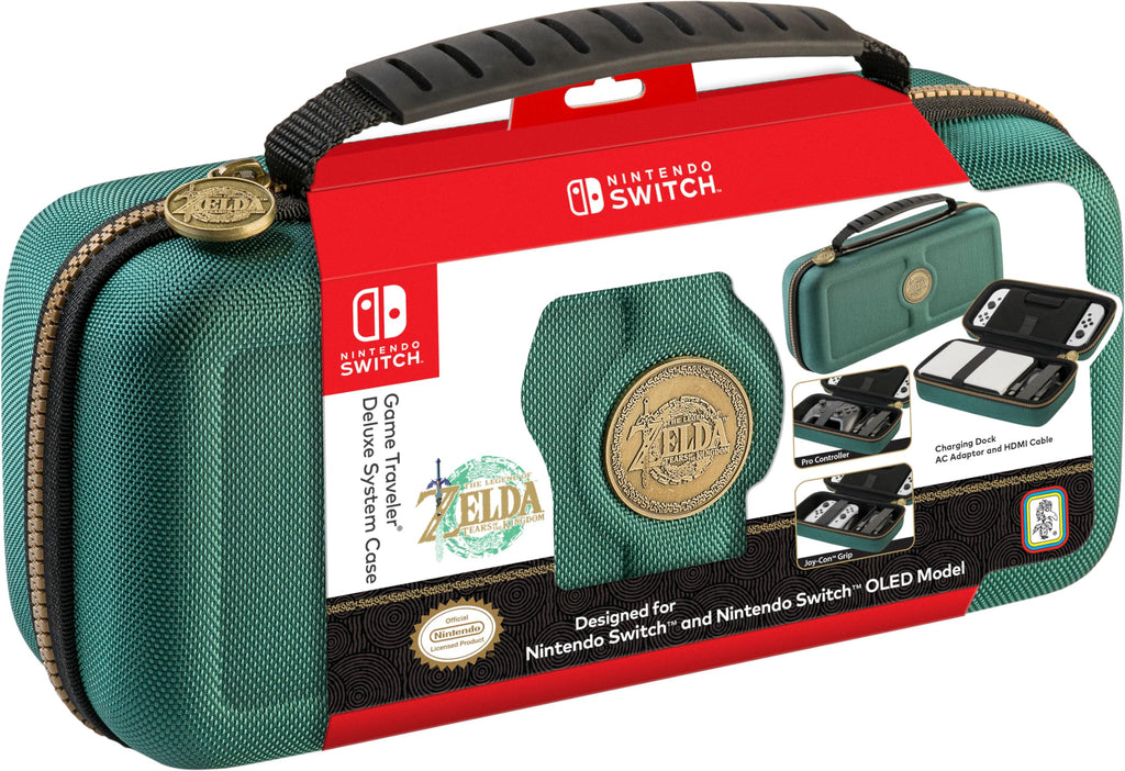 Green System Case for Nintendo Switch or OLED O162
