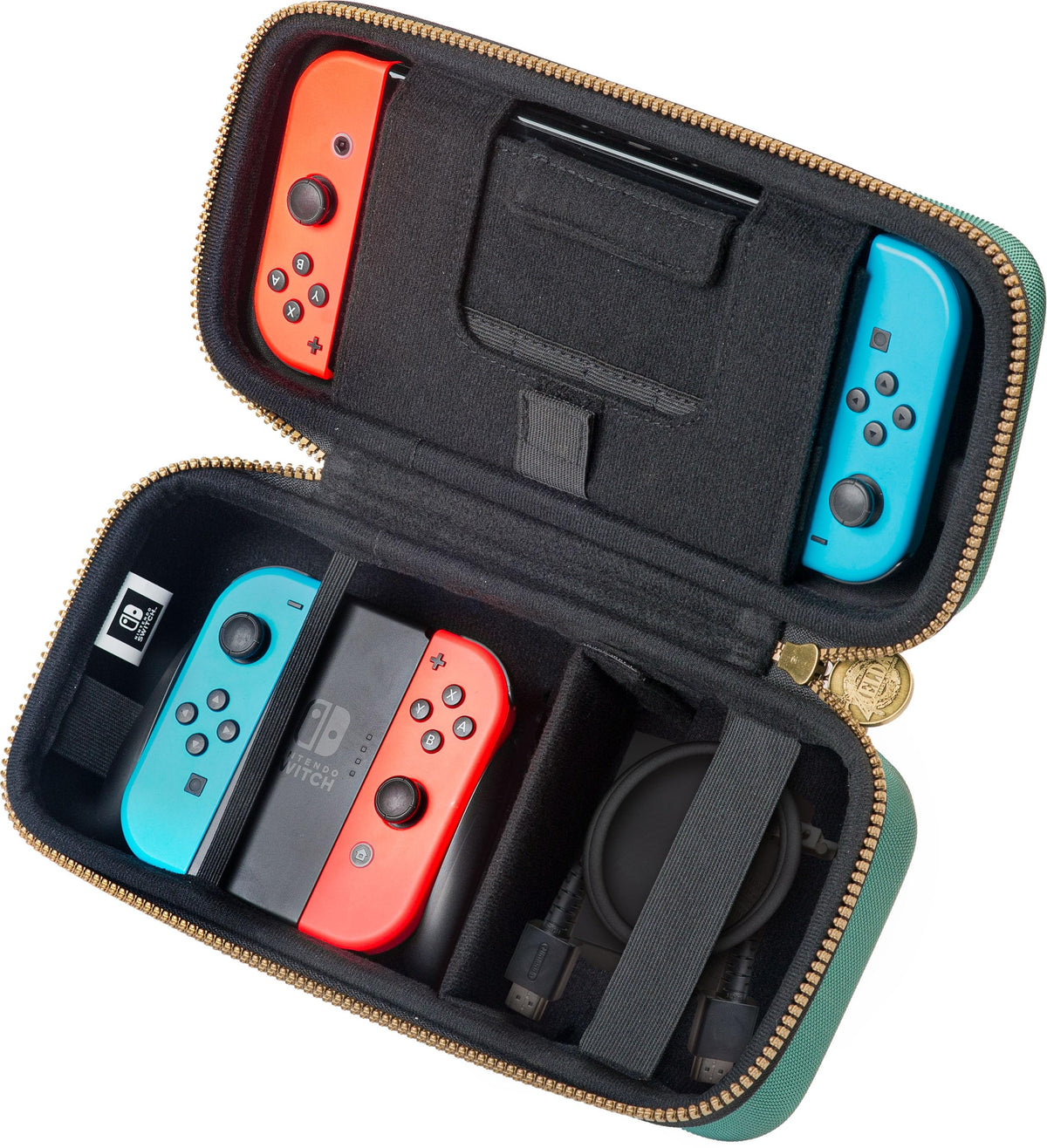 Green System Case for Nintendo Switch or OLED O162