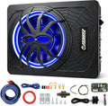 10" 1200W UnderSeat Subwoofer and Amp Package Q580
