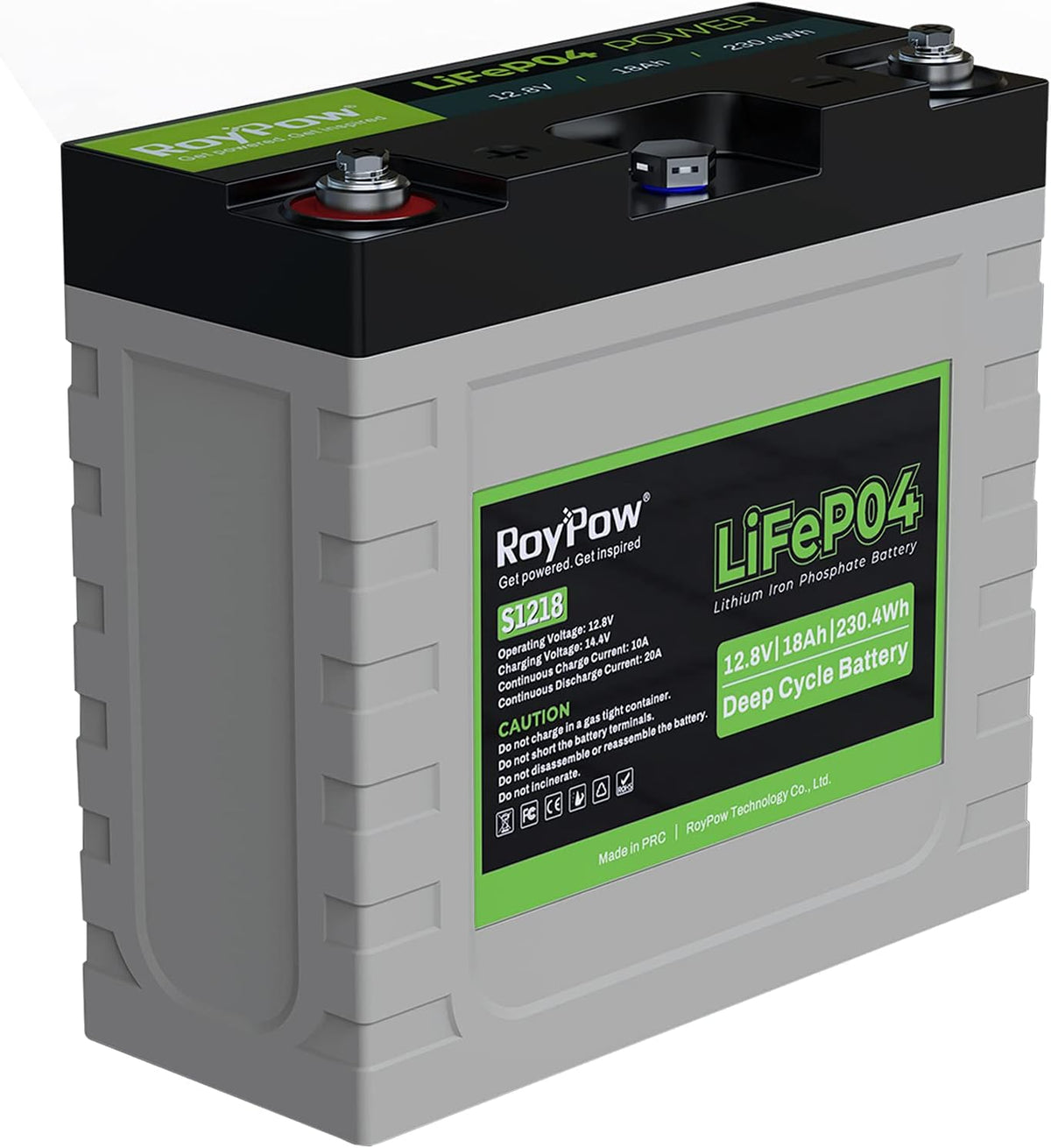 12V 30Ah LiFePO4 Deep Cycle Battery P7712