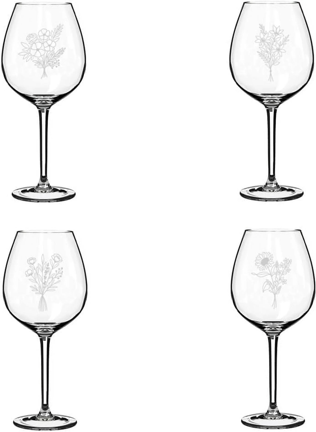 Set of 4 20 oz Wine Glass O682