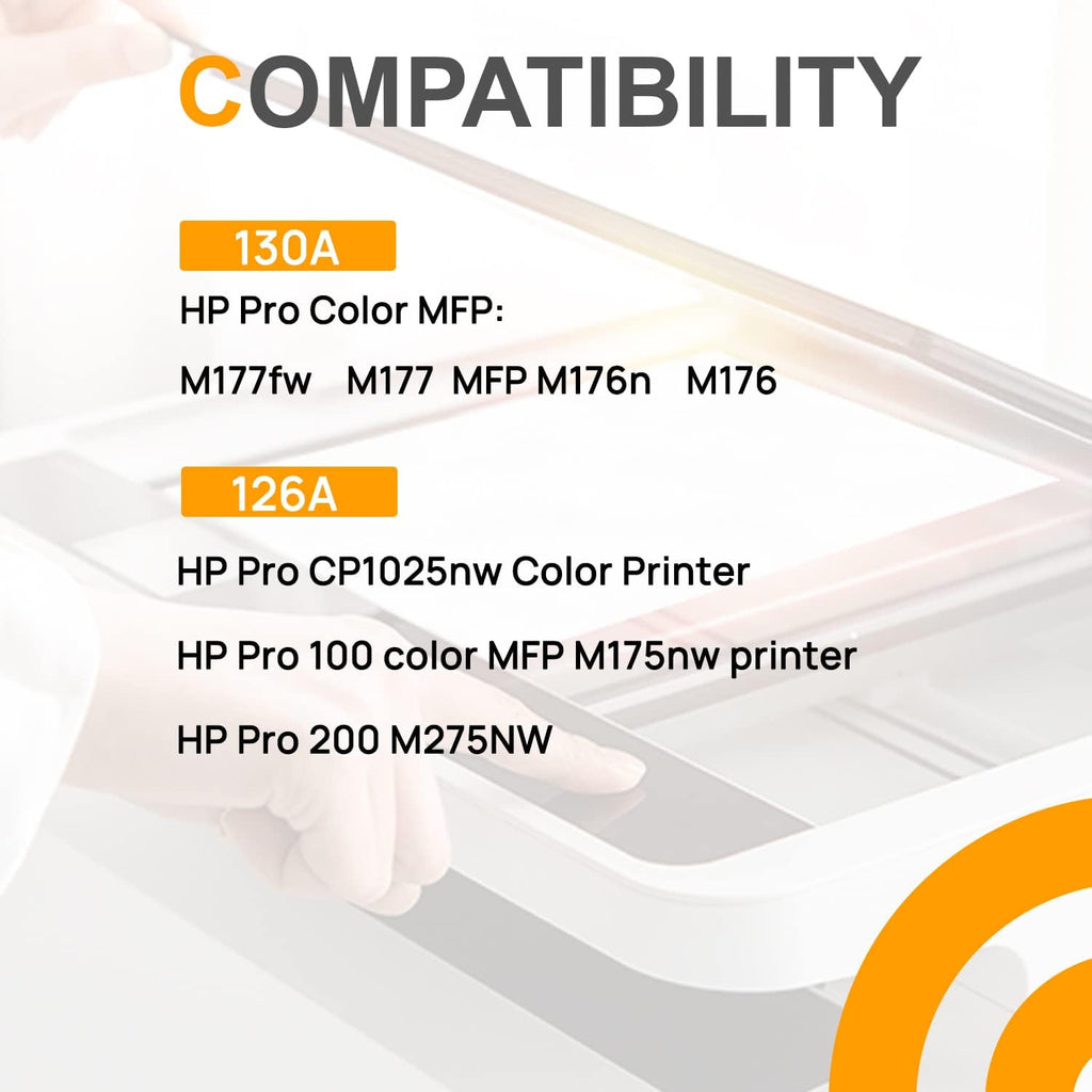 Remanufactured Toner Cartridge Replacement 1 Black 1 Cyan 1 Magenta 1 Yellow D50255