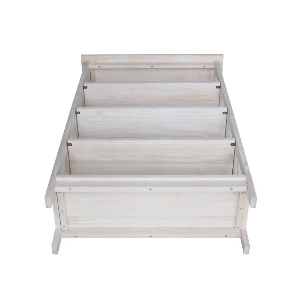 Solid Wood 4 Tier Shelf Unit H6464