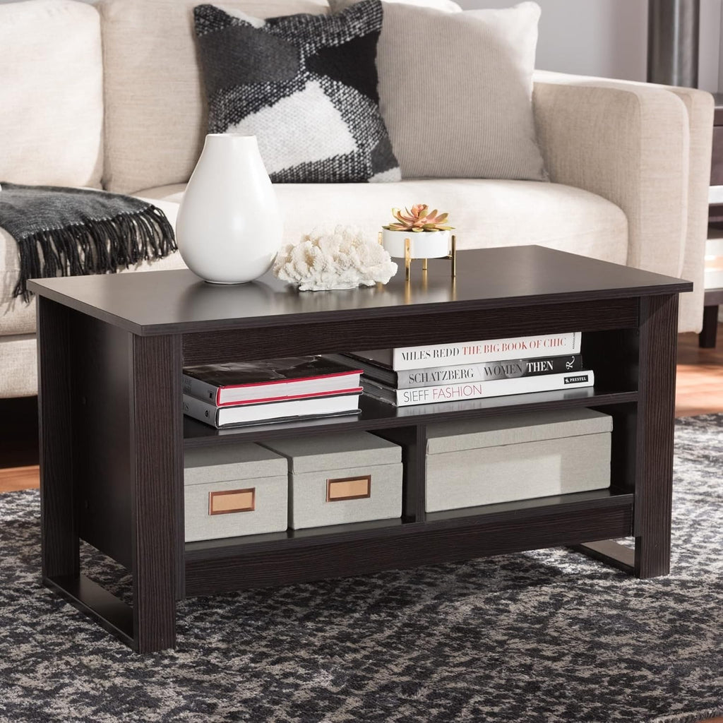 Dark Brown Coffee Table E273
