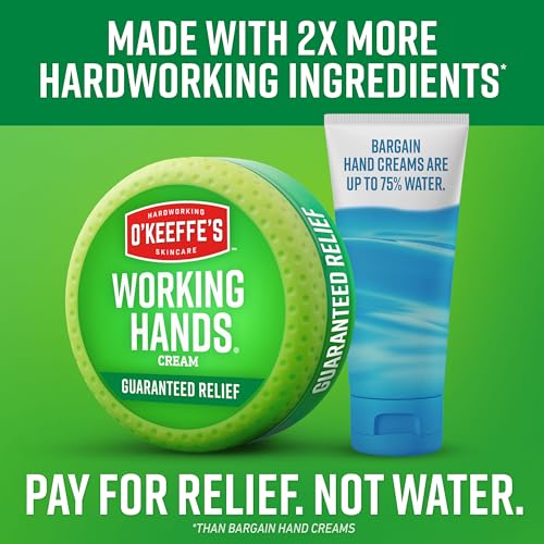 3 oz Tube (2 Pack) Hand Cream for Cracked, Dry Hands S9796