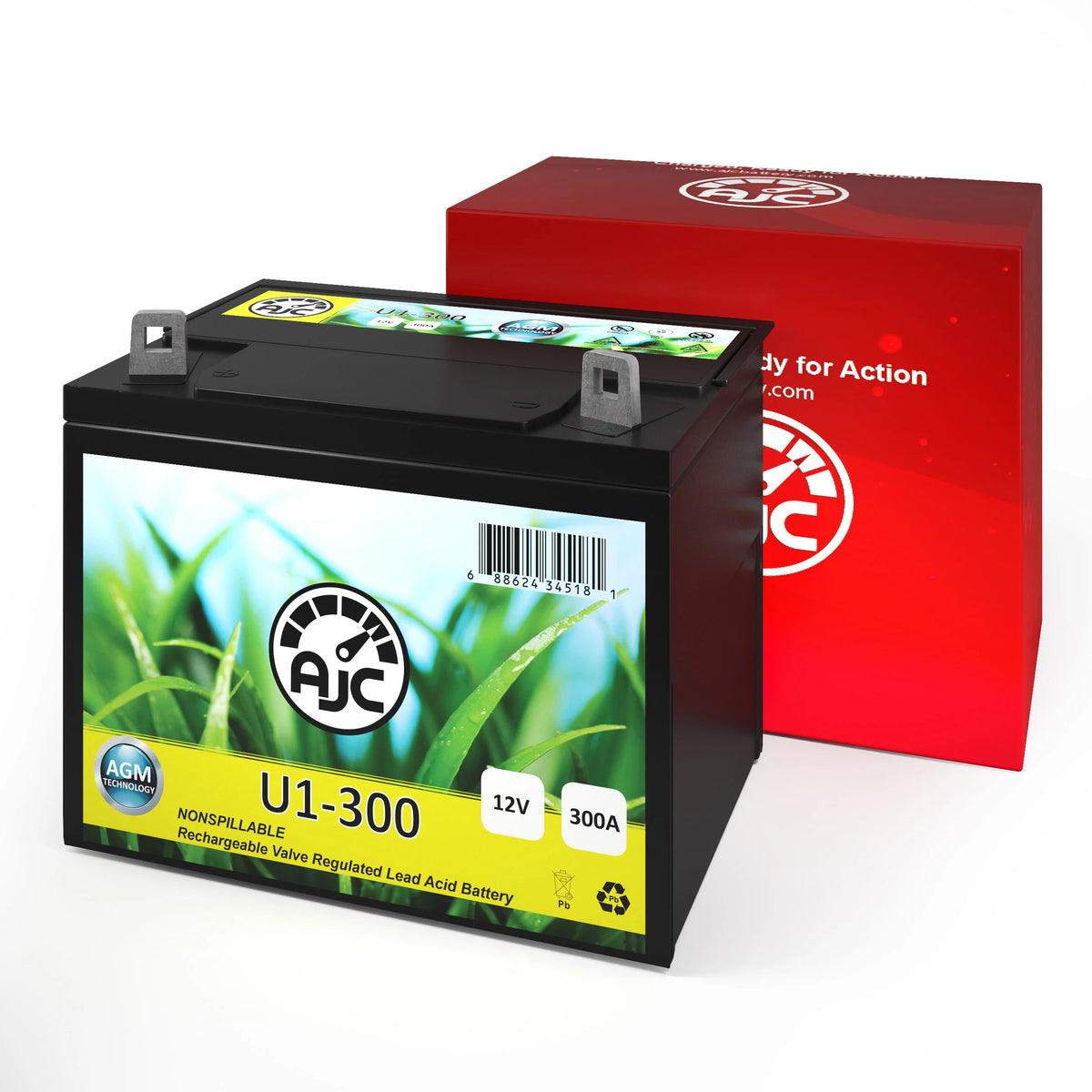 Lawn Mower and Tractor Battery X9545