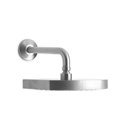Chrome Rain Shower Head with Arm and Flange J752905