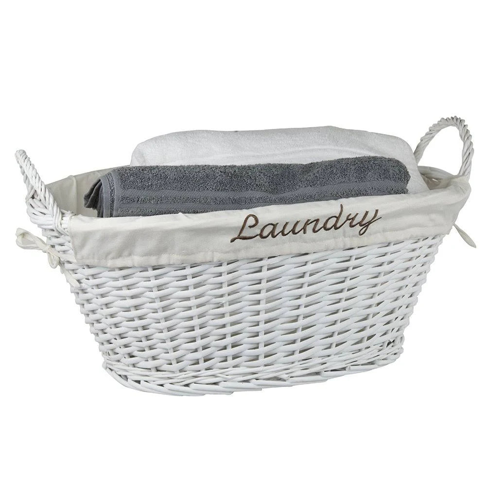 Wicker Laundry Basket Q18798