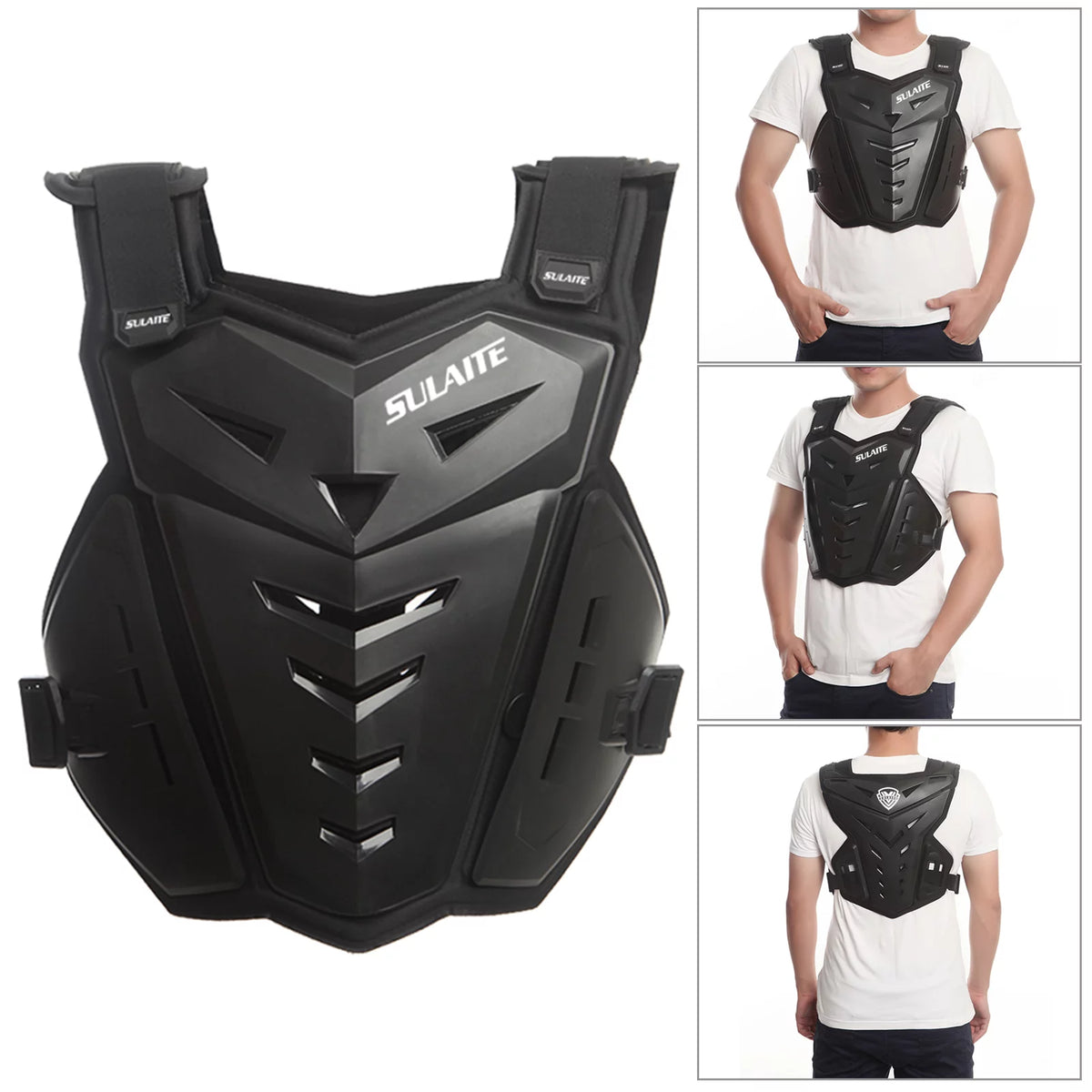 Motorcycle Armor Vest Chest Spine Back Protector Protective Vest I16491