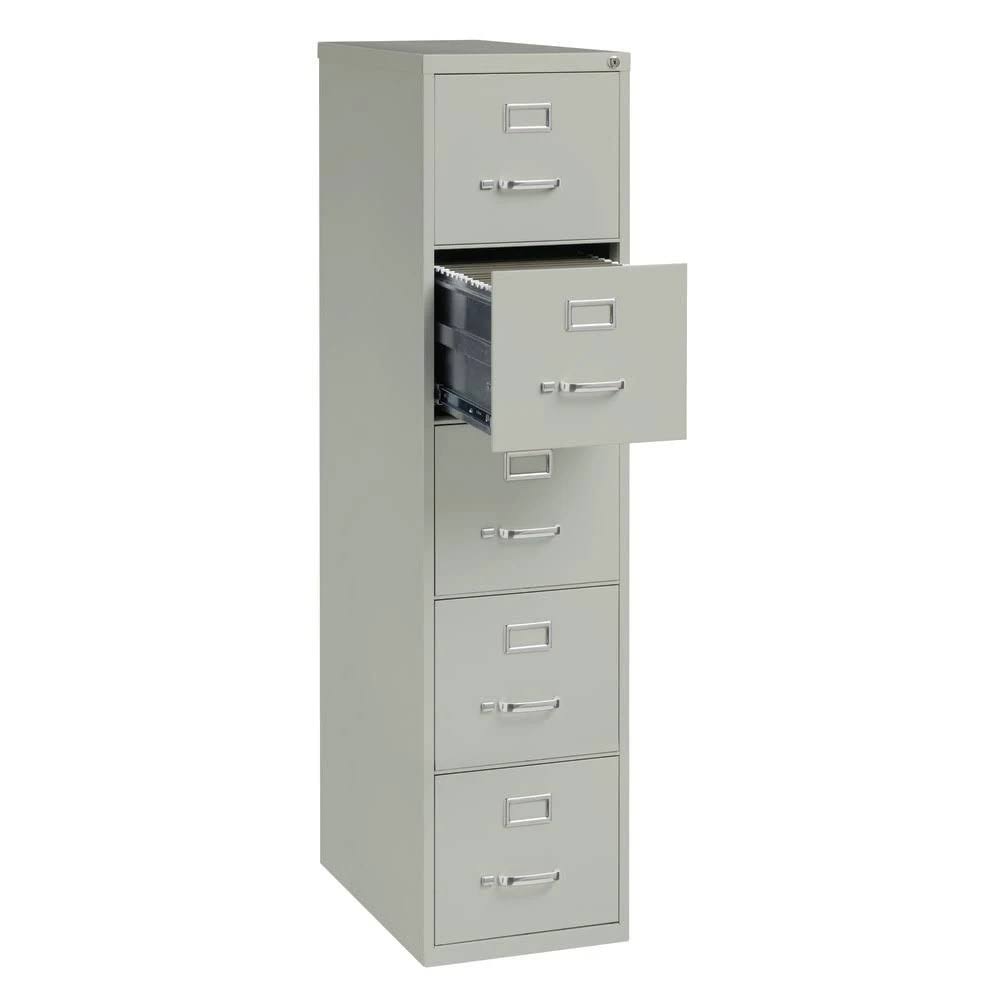 Gray 5-Drawer Letter-Size File Cabinet U492465
