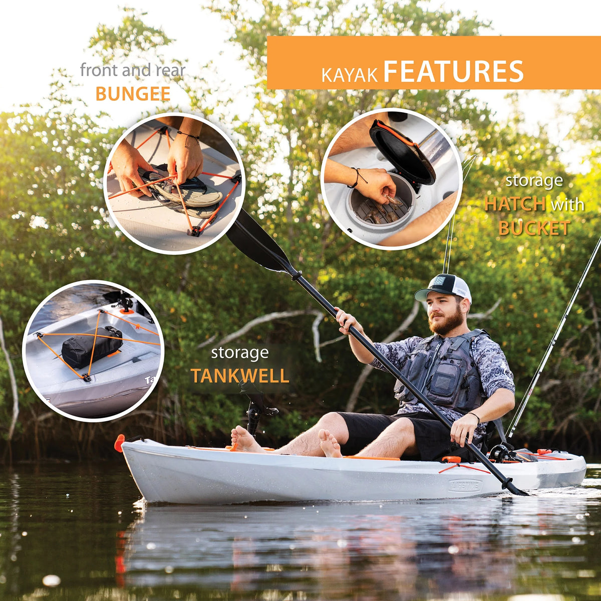 123 inch Sit-on-Top Kayak L227
