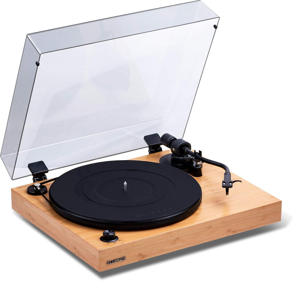 Bamboo Solid Wood Vinyl Turntable Record Player X3519