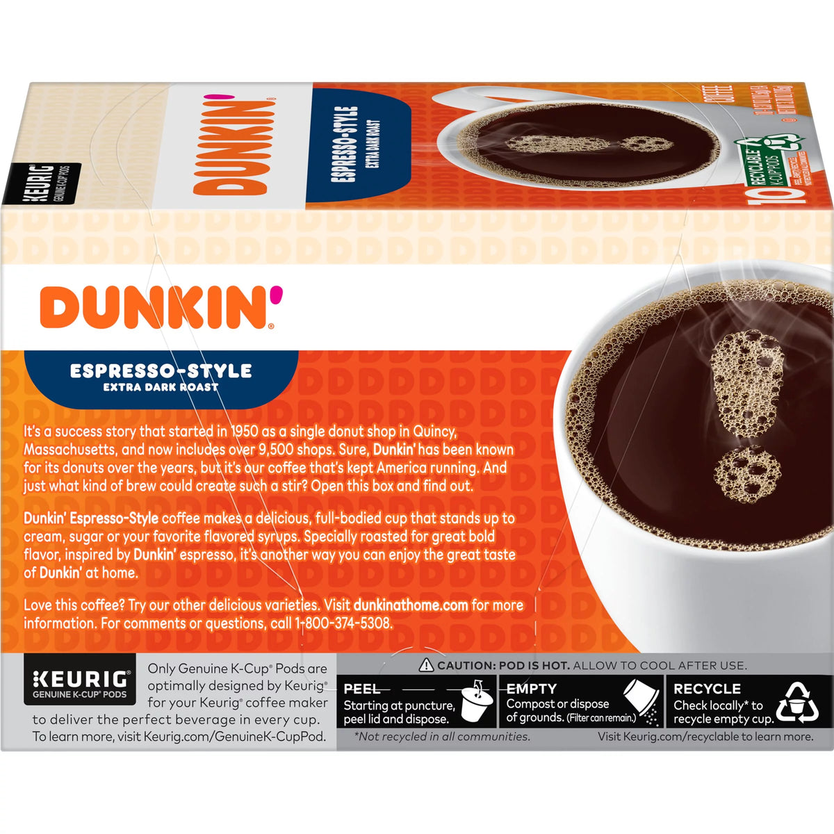 60 Count Espresso-Style Coffee Pods T722