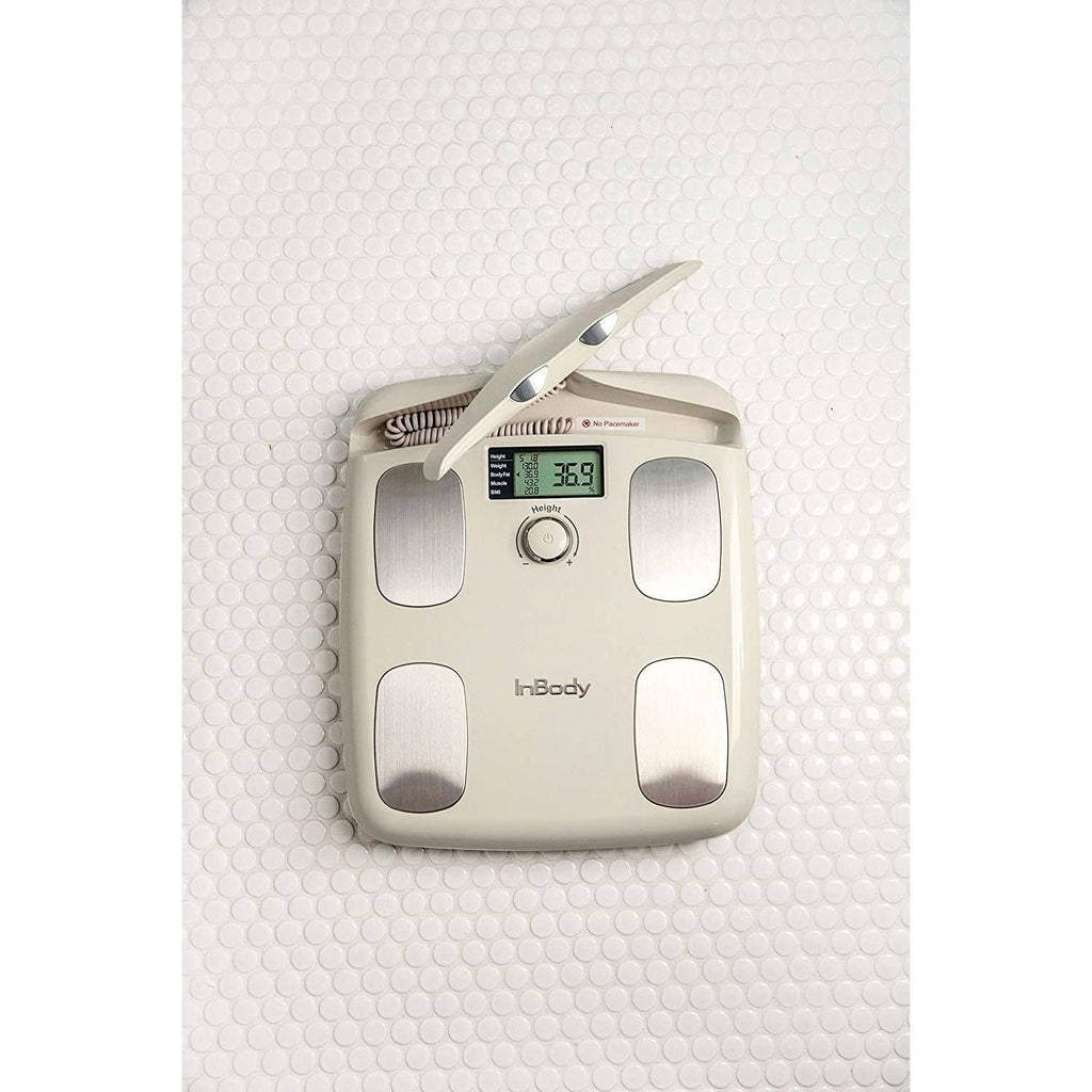 Beige Smart Full Body Composition Analyzer Scale I6563