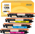 Remanufactured Toner Cartridge Replacement 1 Black 1 Cyan 1 Magenta 1 Yellow D50255