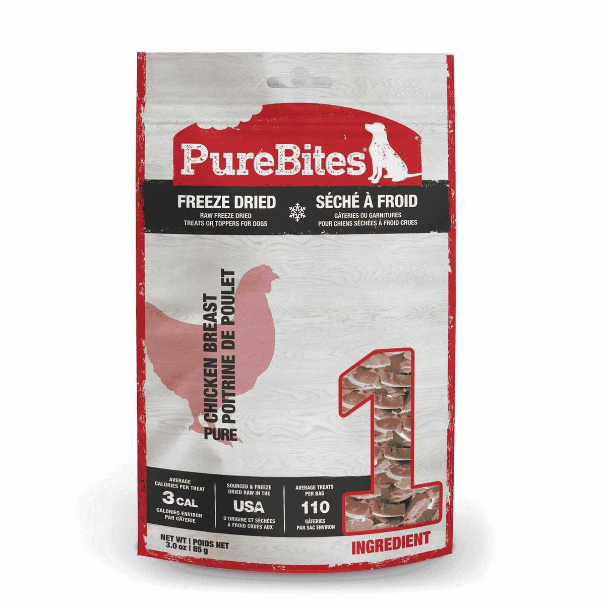 Freeze Dried Chicken Breast Dog Treats S463526
