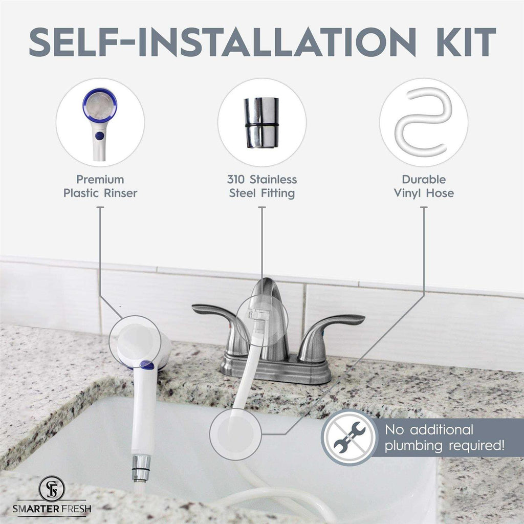 Sink Hose Sprayer Attachment Handshower Faucet Rinser Extension F33743