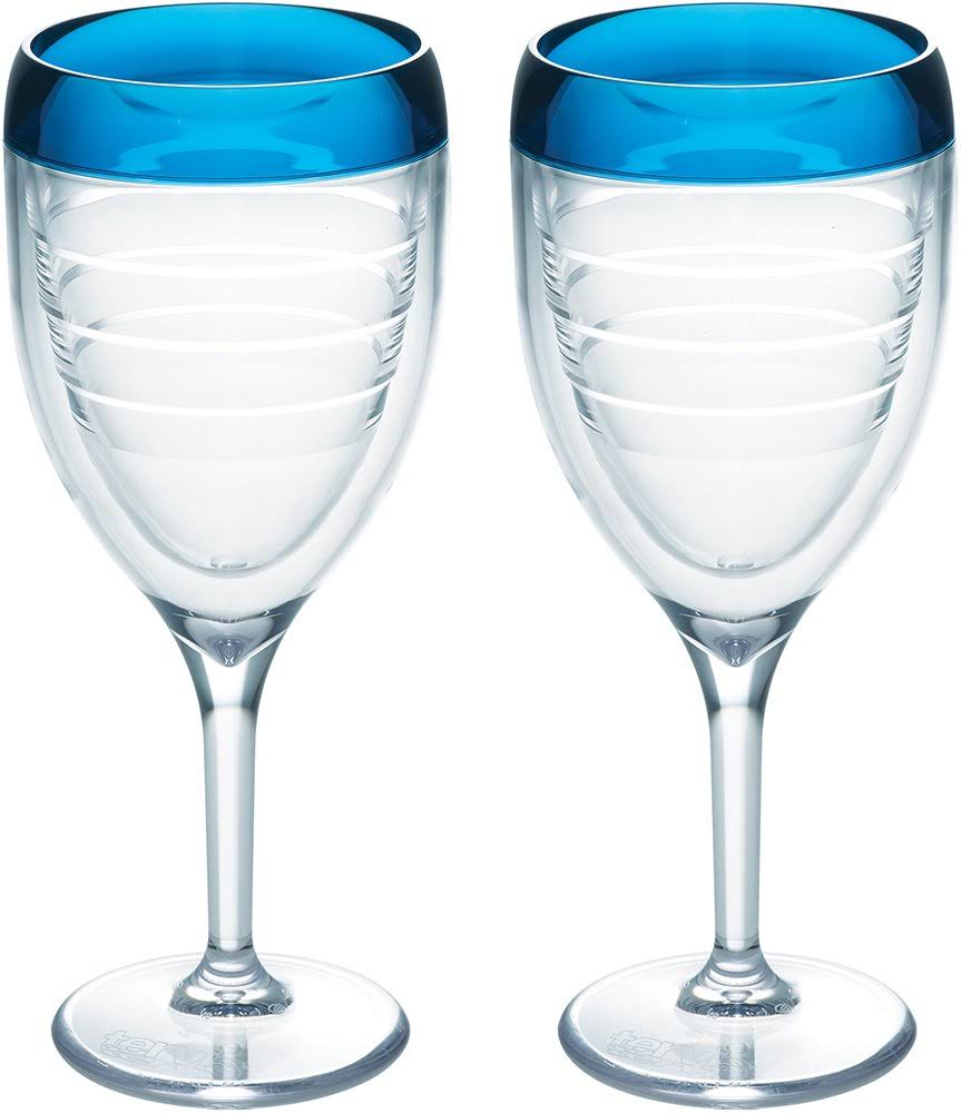 Blue Wine Glass 2-Pack G167