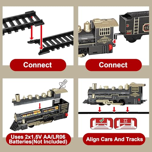Remote Control Electric Train Set with Tracks D265915