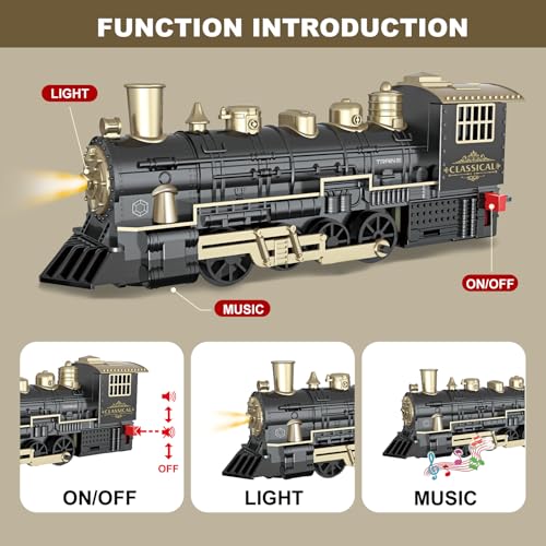 Remote Control Electric Train Set with Tracks D265915