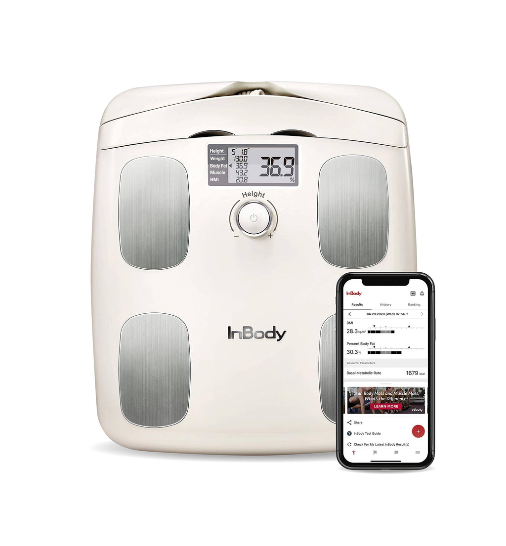 Beige Smart Full Body Composition Analyzer Scale I6563