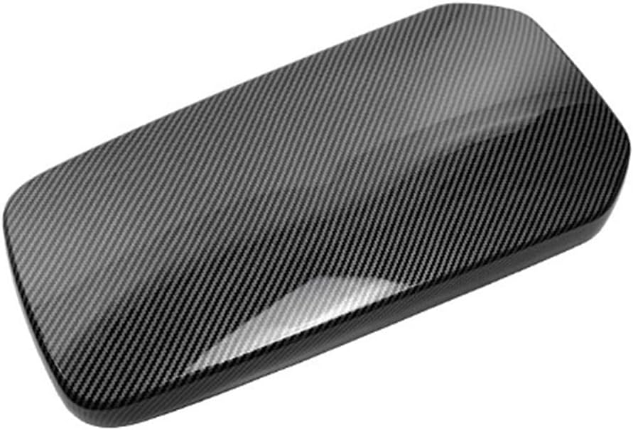 Carbon Fiber Central Console Armrest Panel Cover Trim T165594