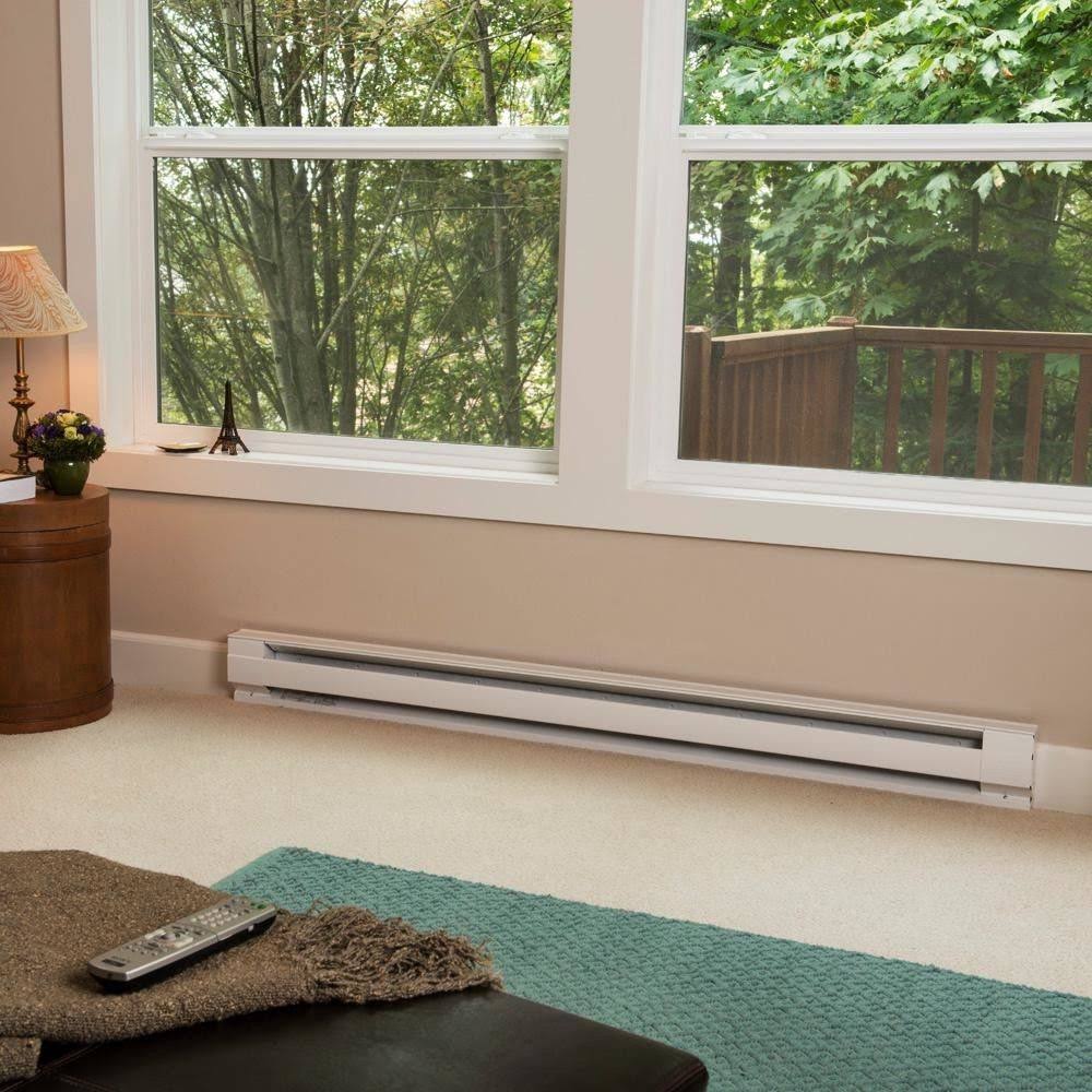 White Electric Baseboard Heater B646