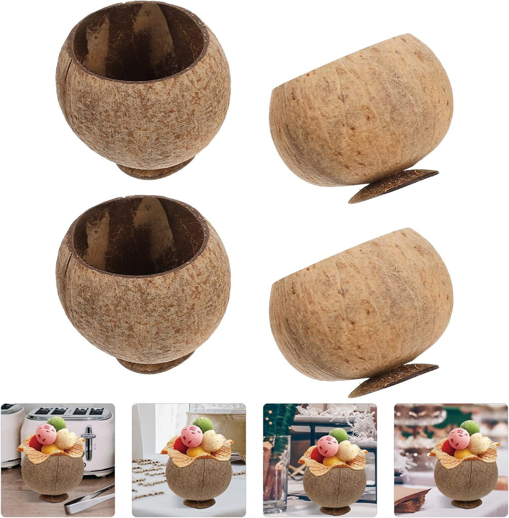 Natural Coconut Shell Cups N455