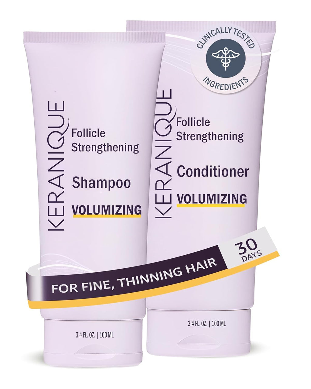 Volumizing Shampoo and Conditioner Set for Fine, Thinning Hair Q416
