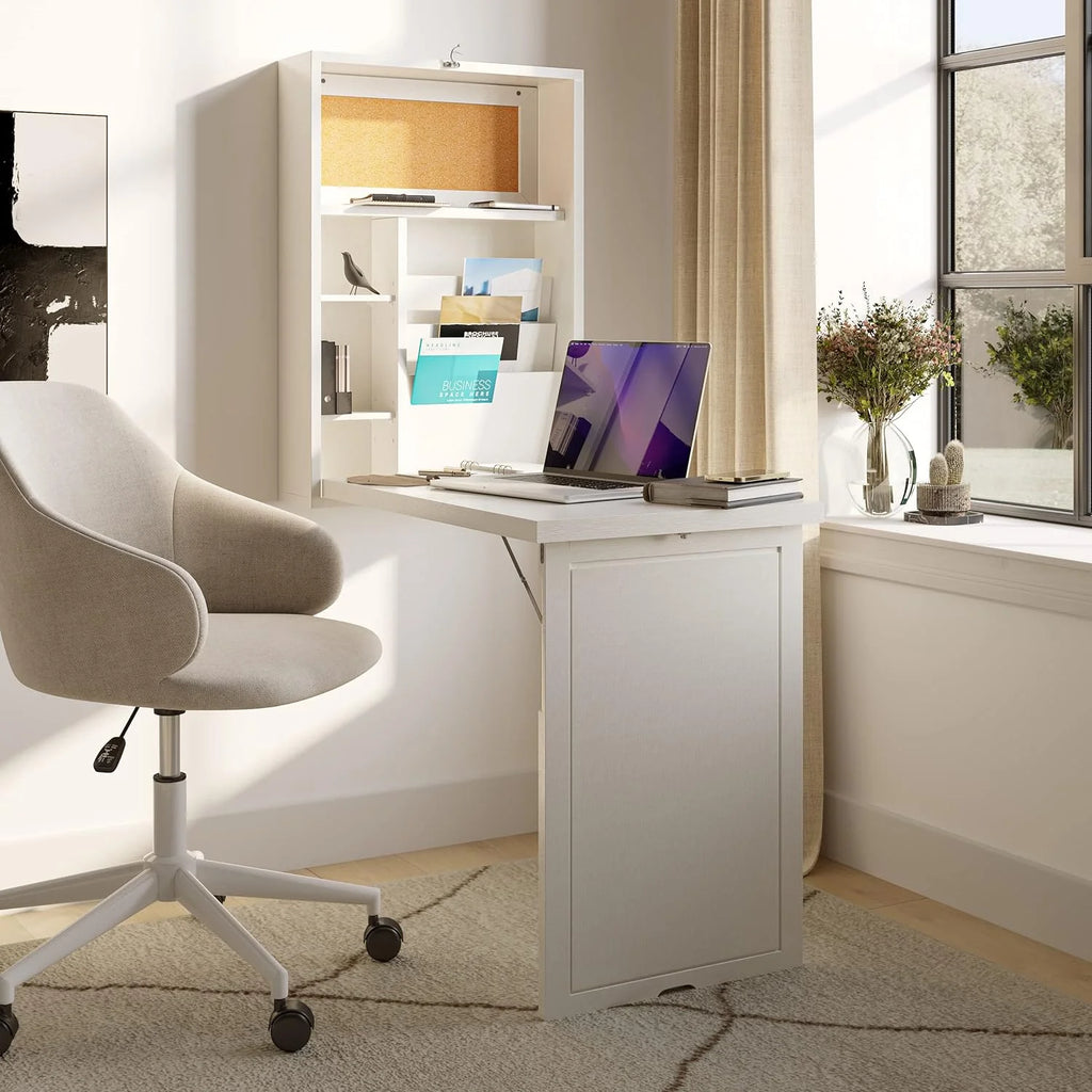 Antique White Convertible Desk G69843