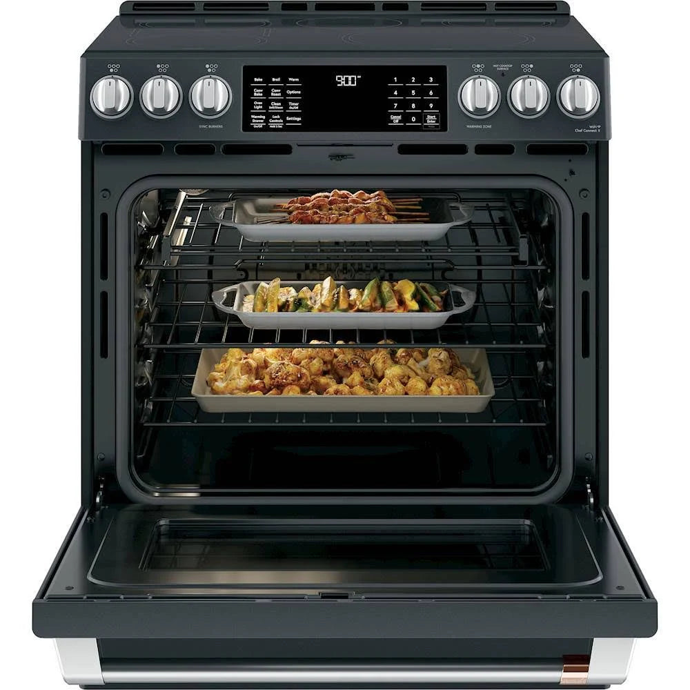 Brushed Black Electric Knobs and Handles Y77825
