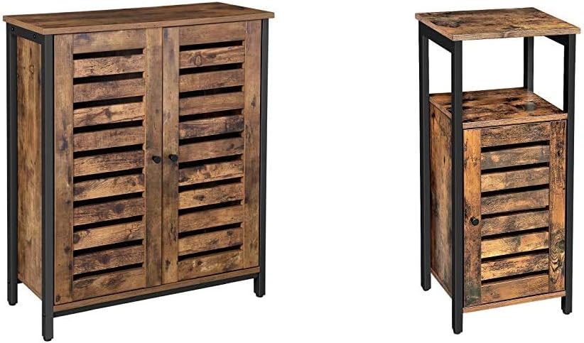 Rustic Brown Storage Cabinet V764