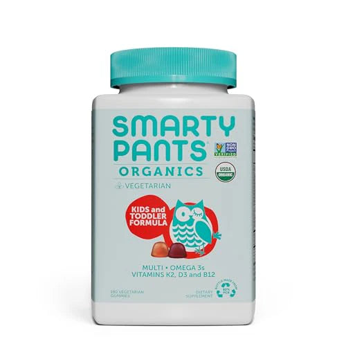 Organic Kids & Toddler Multivitamin Gummies, Vegetarian, 180 Count N718