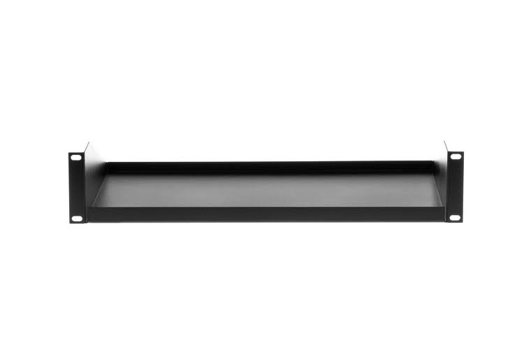 Black Cantilever Rack Mount Shelf U82692