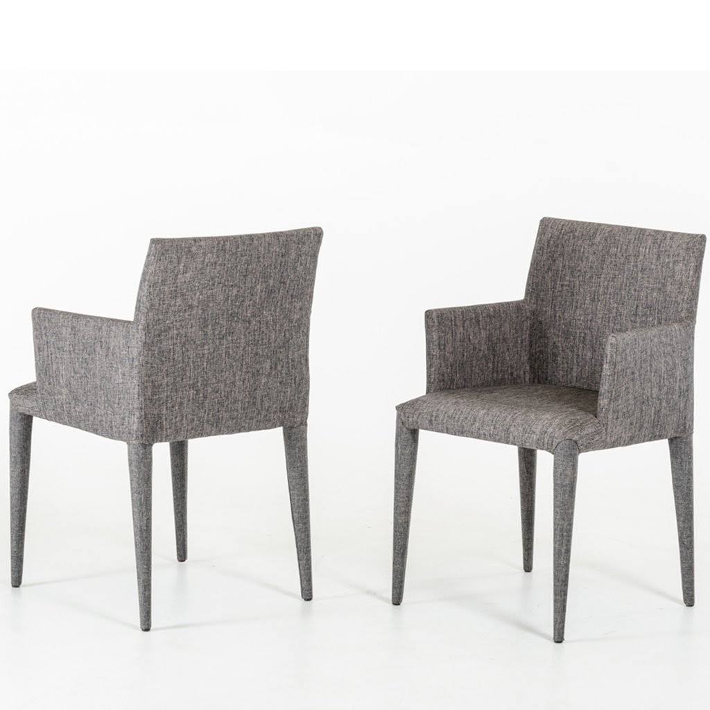 Grey Fabric Dining Chair I5720
