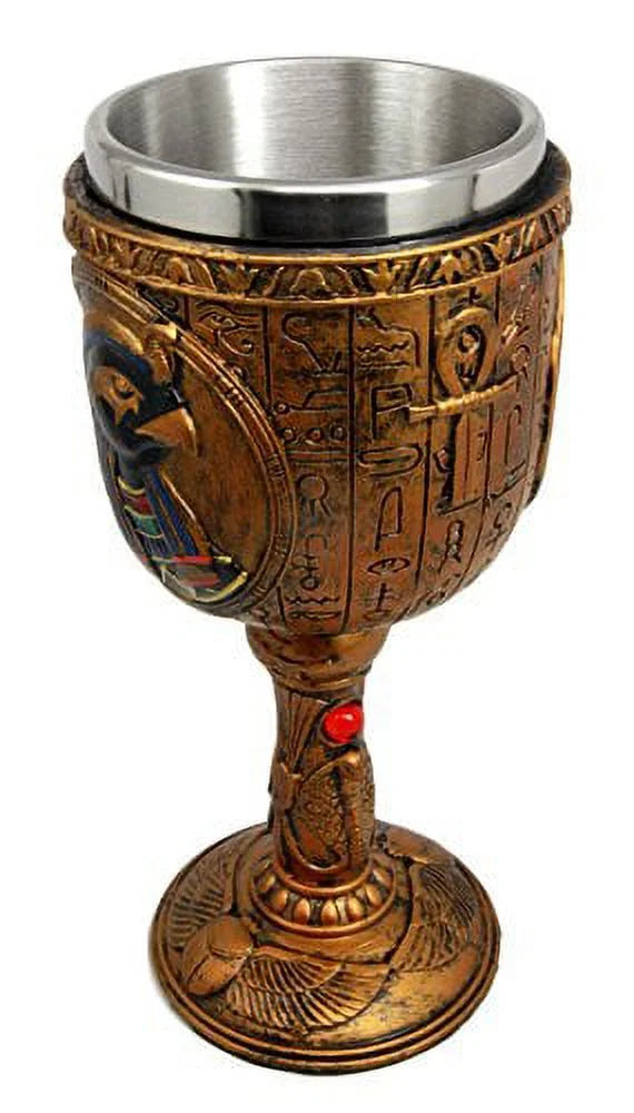 Egyptian God Wine Goblet Chalice P50298