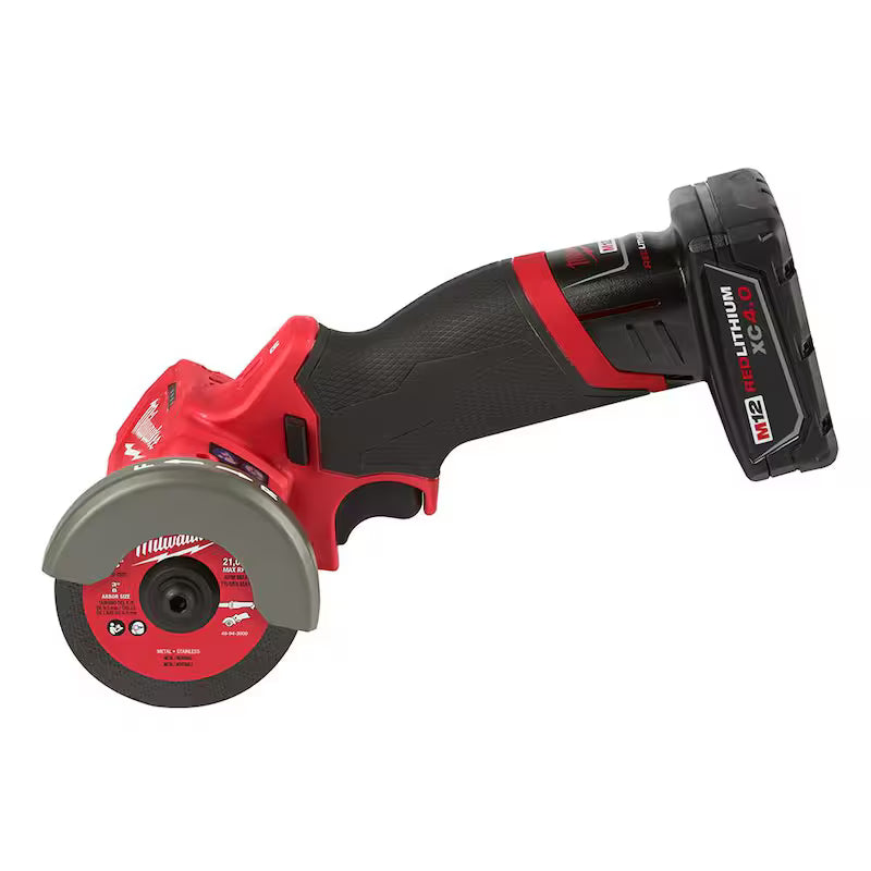 12V Cordless Brushless Cut Off Saw Kit with 5.0 Ah Battery E2650