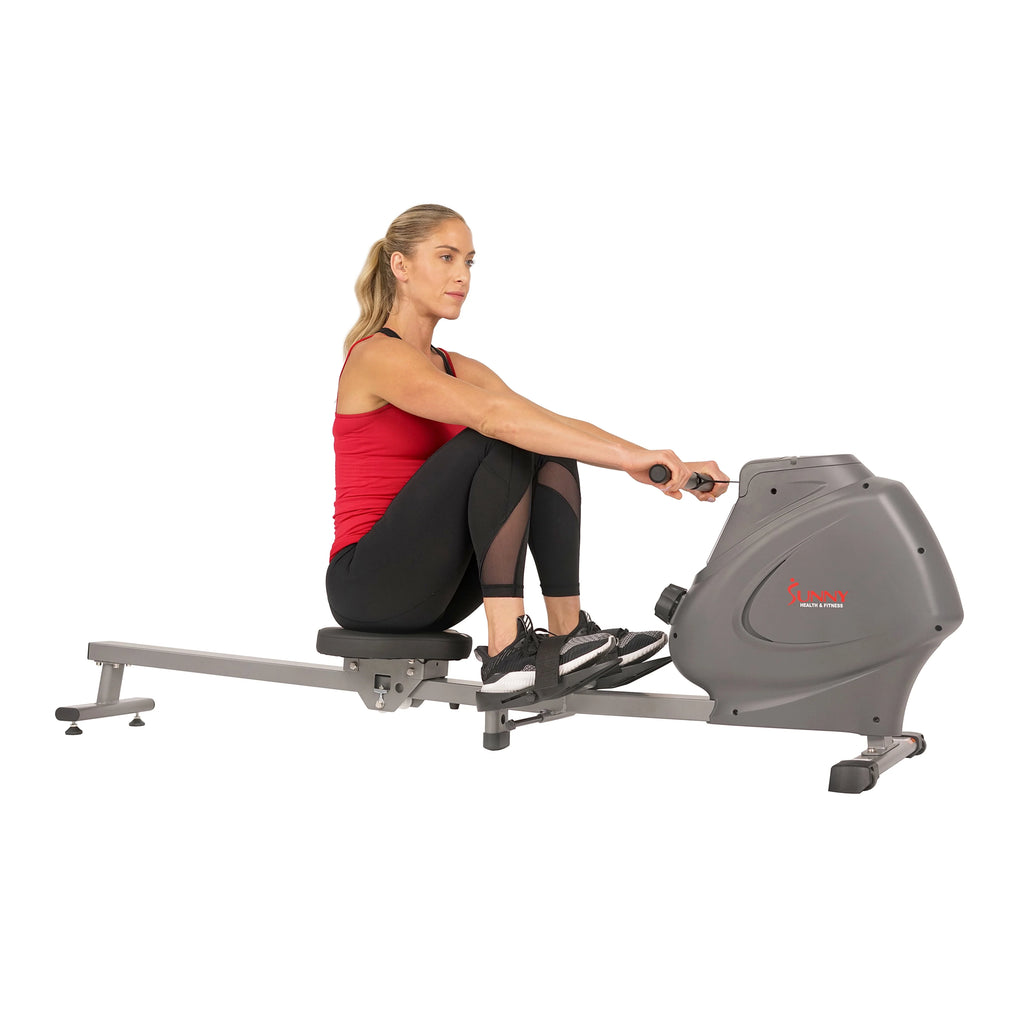 Magnetic Rowing Machine with LCD Monitor R5117