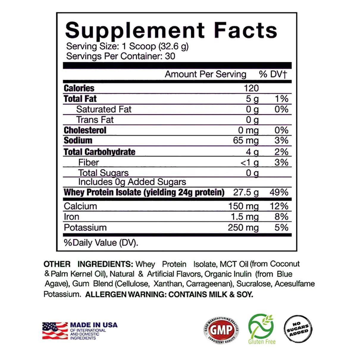 100% Pure Whey Protein O834464