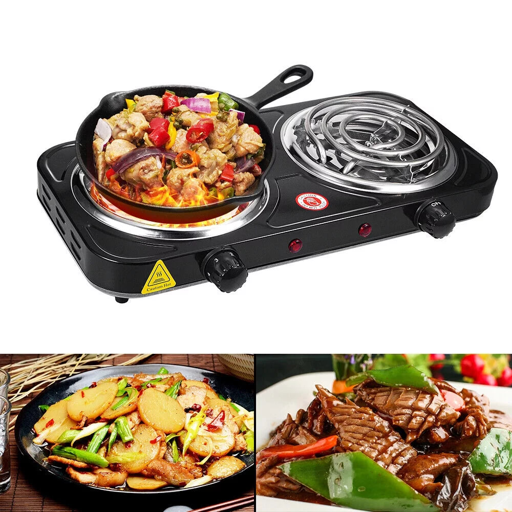 Double-burner Electric Hot Plate X5457